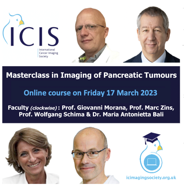 Masterclass in Imaging of Pancreatic Tumours